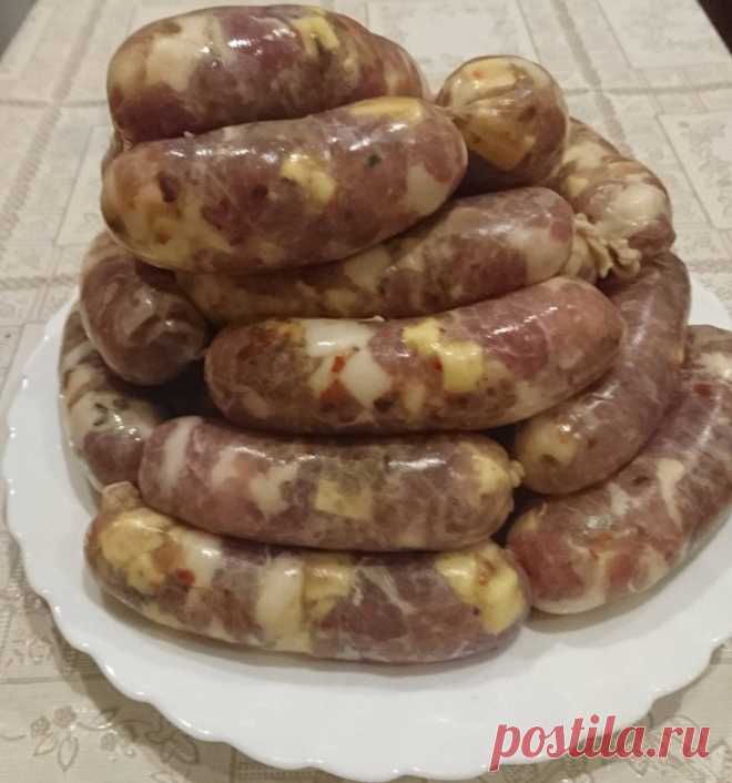 КОЛБАСКИ-ГРИЛЬ С СЫРОМ