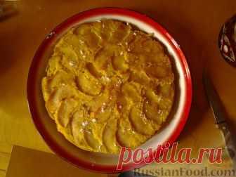 Рецепт: Шарлотка с кефиром на RussianFood.com
