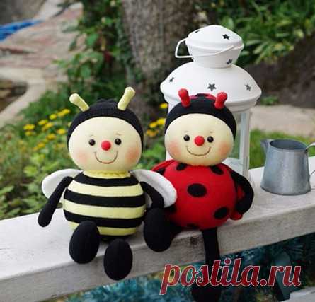 Как сделать игрушку из носка. | ИГРУШКИ СВОИМИ РУКАМИ