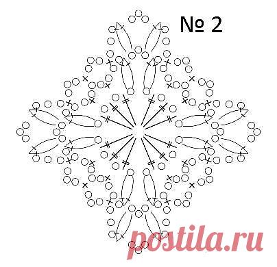 🦋🌶 Мотивы крючком