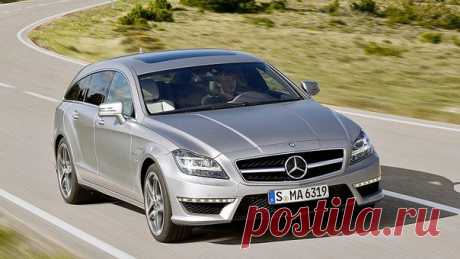 Mercedes CLS 63 AMG Shooting Brake / Только машины