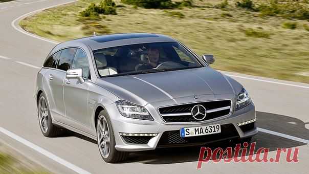 Mercedes CLS 63 AMG Shooting Brake / Только машины