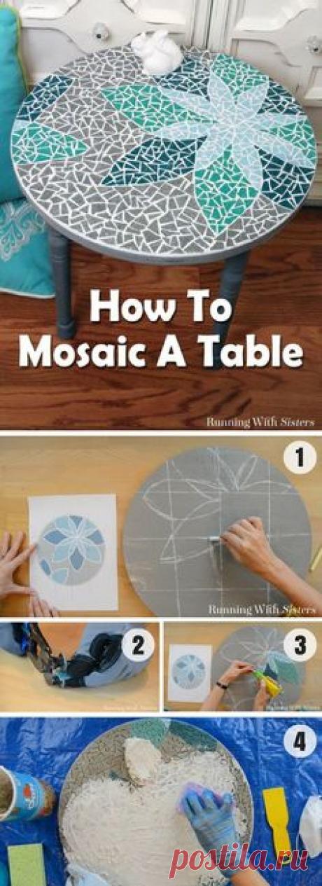 How to create a DIY tabletop mosaic @istandarddesign