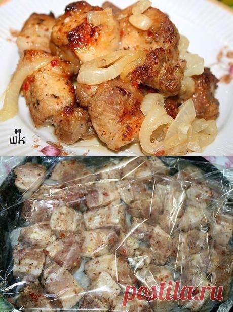 ШАШЛЫК НА ЛУКОВОЙ ПОДУШКЕ !!!