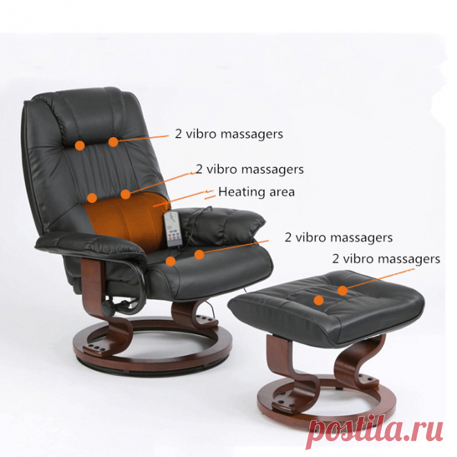 Deluxe Отдыха Медицинский Массажное Кресло и Стул Кожаный Педикюр Расслабиться Кресло с 8 Motor Массаж и Тепло Электрический Игры Стул купить на AliExpress
