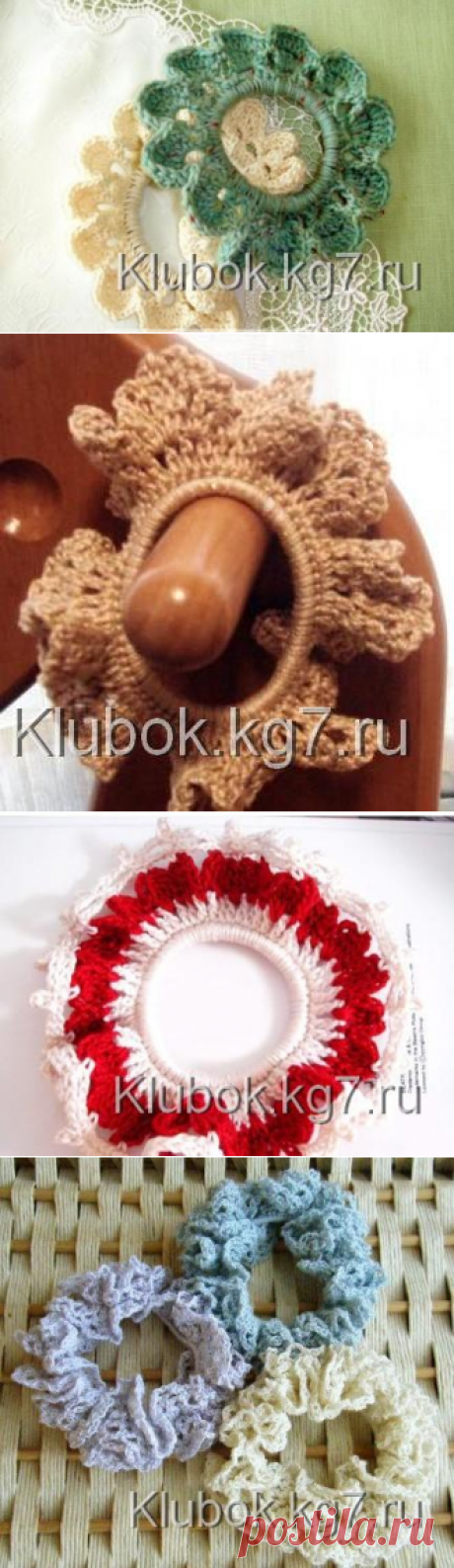 Резинки для волос со схемами для обвязки-много! | Клубок