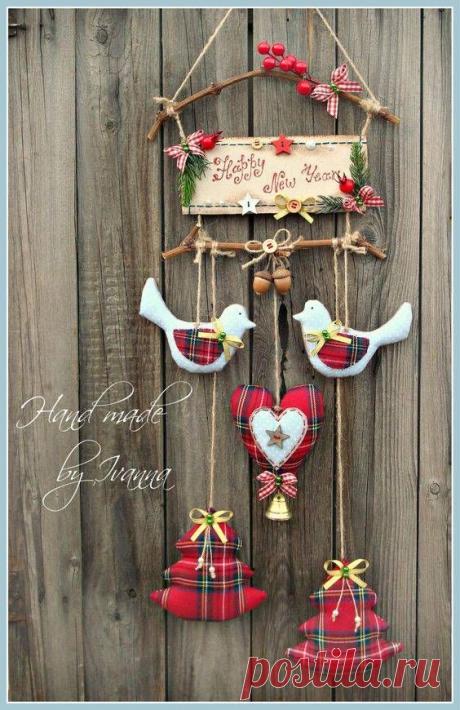 Птички в композиции "Новогоднее Счастье"