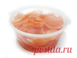 Рецепт маринованного имбиря.
