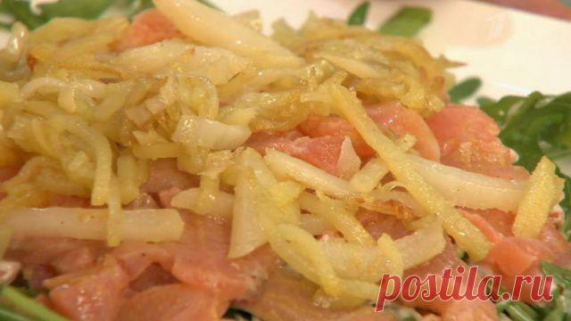 Салат "Одуванчик".