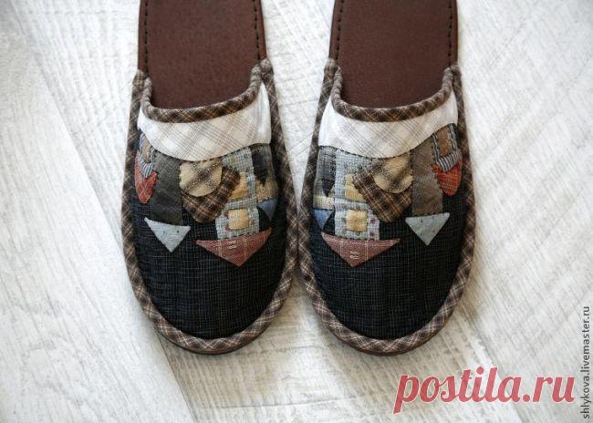 Шьем уютные домашние тапочки