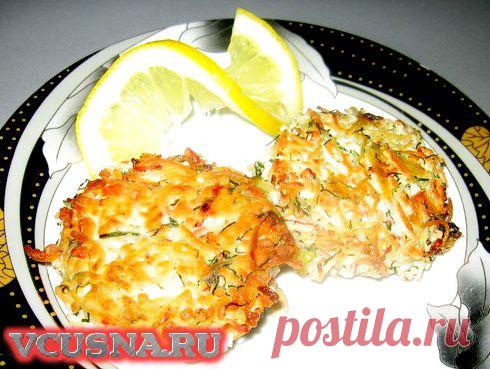 Котлеты с крабовыми палочками - пошаговый кулинарный рецепт VCUSNA.RU