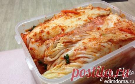 Традиционное корейское кимчи.