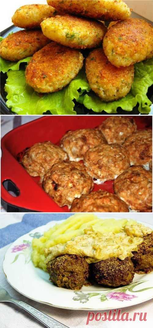 10 рецептов вкусных котлеток и тефтелек
