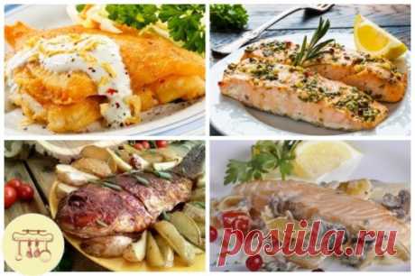 5 рецептов вкусных рыбных блюд  
#рыба