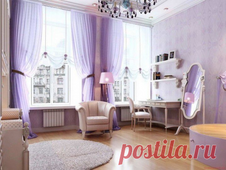 (+1) тема - Лиловые тона в интерьере | МОЙ ДОМ