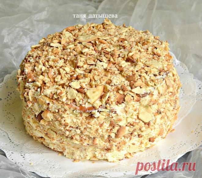 Таня Латышева
Всеми любимый торт "Наполеон"
