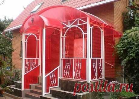 Крылечко из поликарбоната: идеи — Сделай сам, идеи для творчества - DIY Ideas