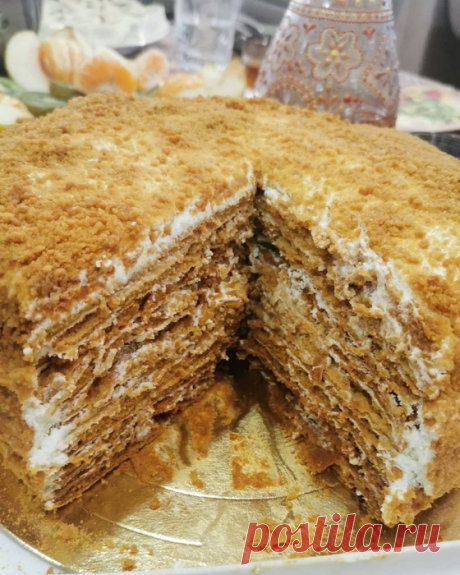 Домашний торт "Рыжик"