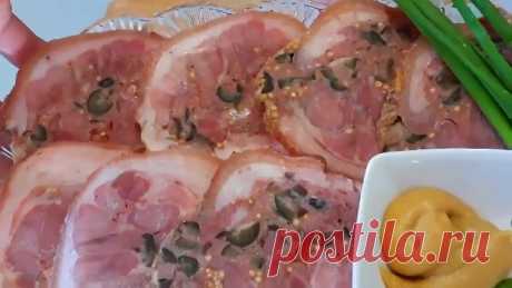 Ваш Дед Мороз Растает от этого Блюда из Рульки! Настоящая Новогодняя Закуска