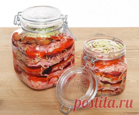 Мастер-класс: маринованная капуста со сливами и перцем
