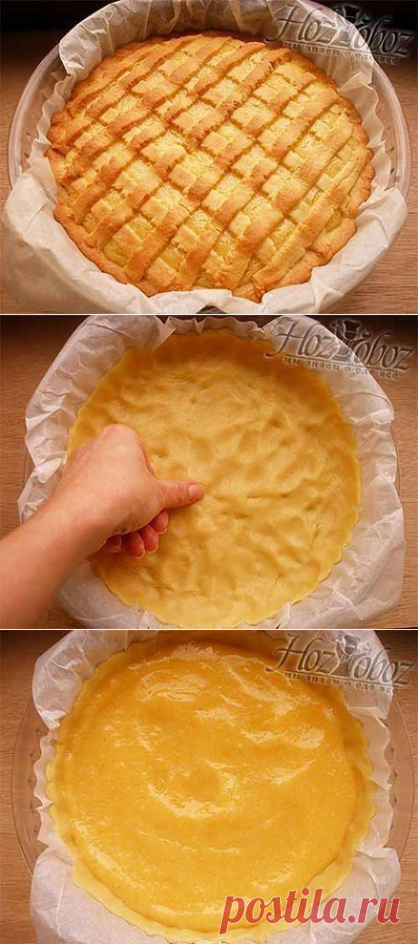 ПЕСОЧНЫЙ ЛИМОННЫЙ ПИРОГ