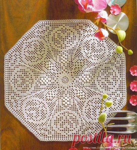 Салфетки. Крючок