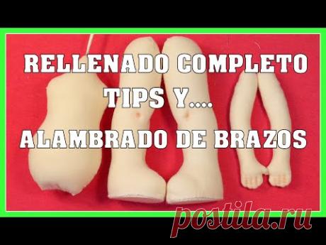 MUÑECA DE PIE, rellenado completo DE MUÑECA CON TAPETAS, TIPS Y TRUCOS video - 445