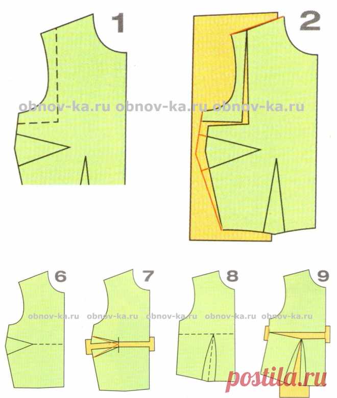Корректировка выкройки | ОБНОВКА СВОИМИ РУКАМИ