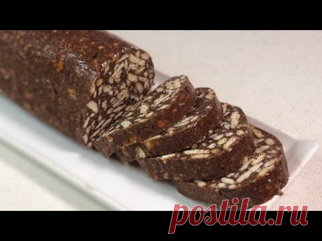 3 Malzeme İle Dünyanın En Kolay Pastası💯10 Dakikada Kolay Mozaik Pasta Tarifi/Seval Mutfakta
