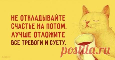 Не откладывайте счастье