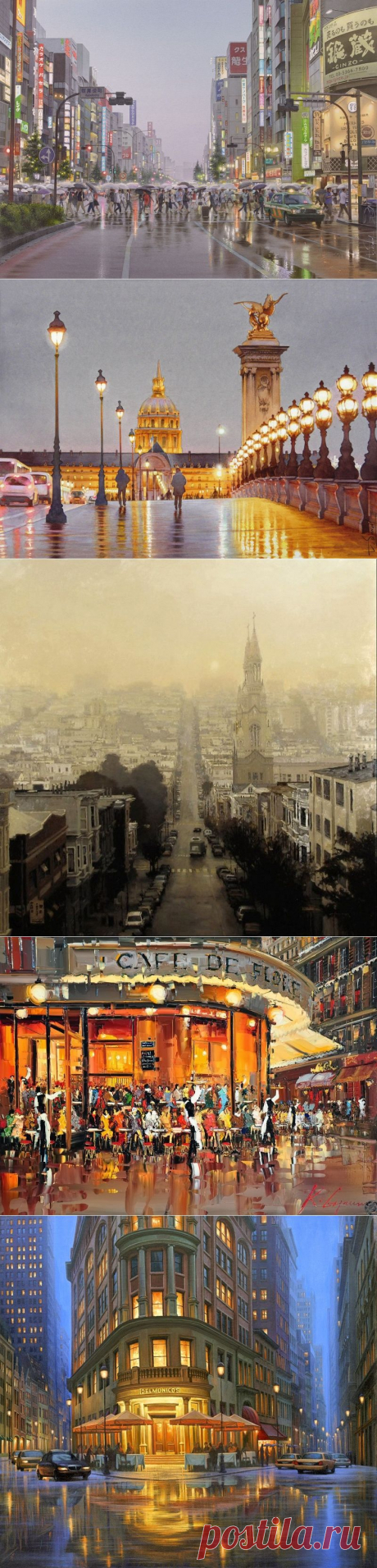 5 художников, воспевающих ритм большого города