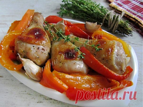 Курица в меду, запеченная в духовке с овощами, рецепт с фото. Как приготовить курицу с медом?