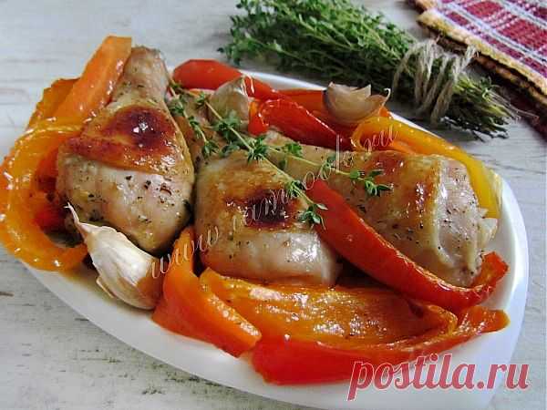 Курица в меду, запеченная в духовке с овощами, рецепт с фото. Как приготовить курицу с медом?