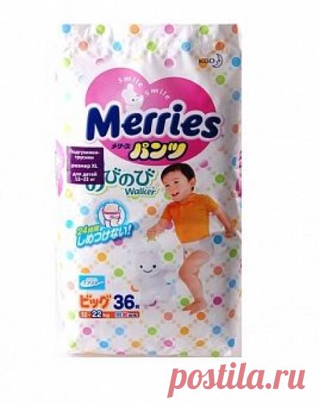 Трусики эконом юниор (junior) 12-22, 36шт Merries