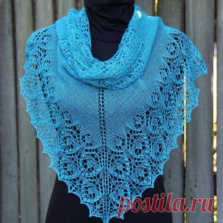 Ravelry: Sofia Shawl pattern by Lyubov Shalnaya
