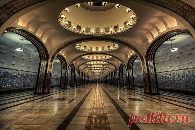 Самые красивые в мире станции метро