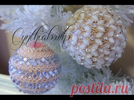 Day 2 of 10 Days of Christmas Ornaments with Cynthialoowho 2016!