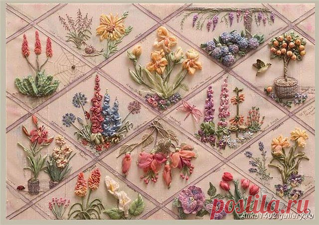 вышивка лентами | Записи в рубрике вышивка лентами | Дневник Skorpio1963