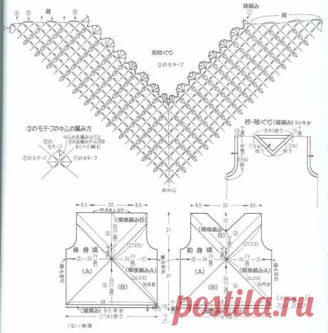 Красивые модели крючком со схемами от японских дизайнеров - ручная работа в моде всегда! | Вязалки Веселого Хомяка | Дзен