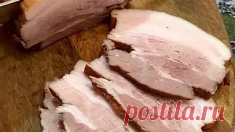 Грудинка в луковой шелухе