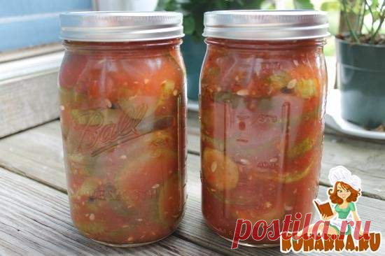 Огуречная закуска зимняя - Простые рецепты Овкусе.ру