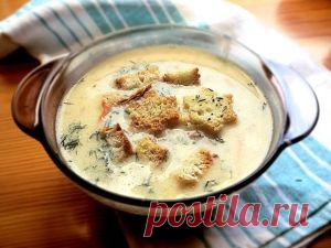 Сырный суп по-французски