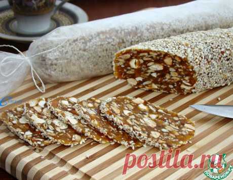 Финиковая колбаска – кулинарный рецепт