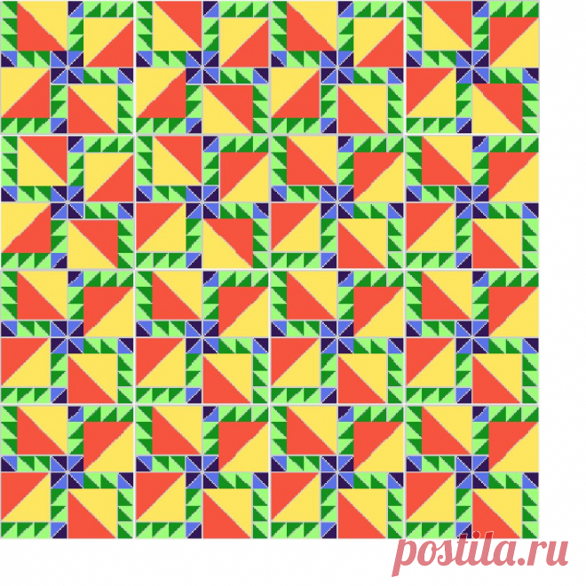 Quiltivate - Details and Quilt Examples for the Feathered Pinwheel Block