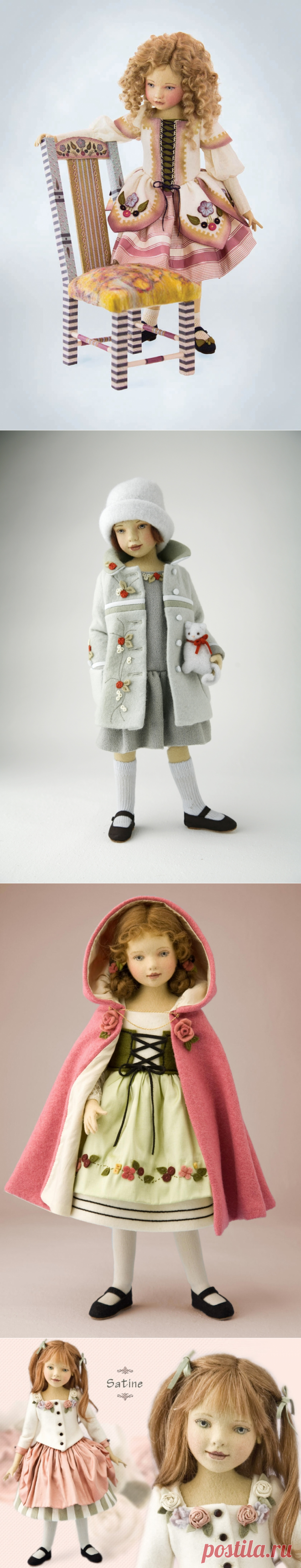 Авторские куклы из фетра Maggie Iacono: история семейного дела: alionushka1
