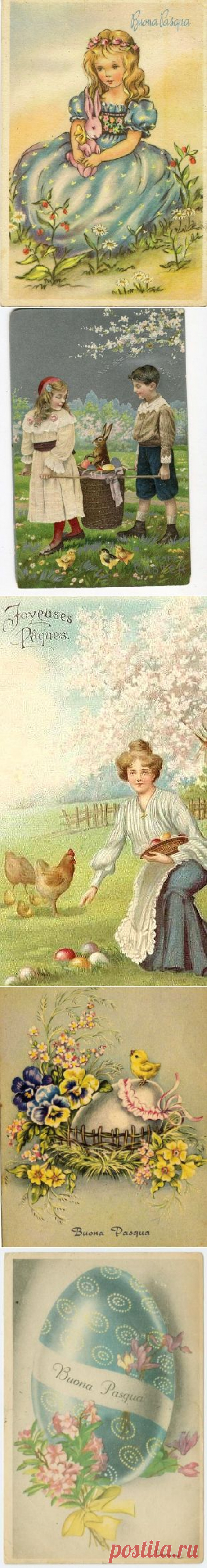 BUONA PASQUA - Итальянские пасхальные открытки