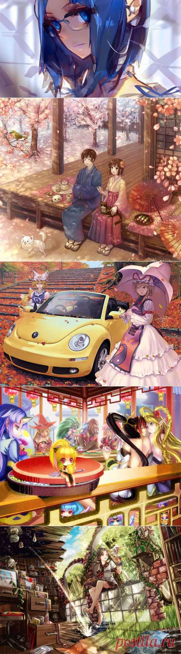 Всем любителям аниме! | Красивые аниме арты - 4