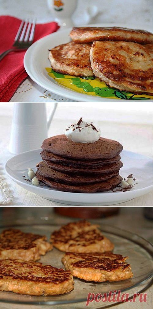 5 необычных рецептов оладий / Простые рецепты