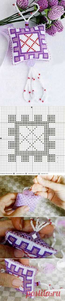 Оберег на счастье / Вышивка / Вышивка крестом