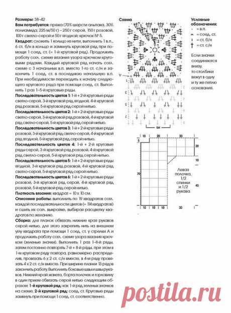 Любимые модели в стиле "пэчворк" для крючка и спиц | Левреткоман-оч.умелец🐾 | Дзен